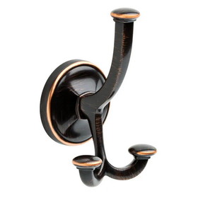 Liberty Hardware Portman Triple Hook Venetain Bronze with Copper Reveal Delta