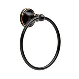 Liberty Hardware Portman Towel Ring Bronze with Copper Highlights