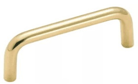 Liberty Hardware (10 Pack) 3" Wire Pull Polished Brass