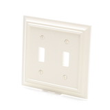 Liberty Hardware Wood Architectural Double Switch Wallplate