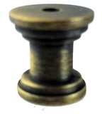 D. Lawless Hardware Knob or Pull Making Base - Antique Brass - 16x16mm