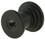 D. Lawless Hardware Knob or Pull Making Base - Flat Black - 16x16mm