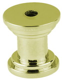 D. Lawless Hardware Knob or Pull Making Base - Polished Brass - 16x16mm