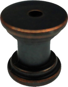 D. Lawless Hardware Knob or Pull Making Base - Venetian Bronze -16x16mm