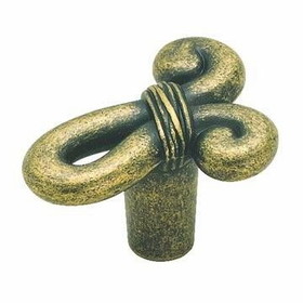Amerock (25-Pack) AS-IS Weathered Brass Knob