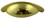 D. Lawless Hardware 2-1/2" Country Store Cup Pull Polished Brass