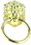 D. Lawless Hardware 2-3/8" Lion Head Design Ring Pull Polished Brass