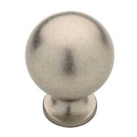 Liberty Hardware 1-1/8" Myrcella Round Antique Knob Bedford Nickel