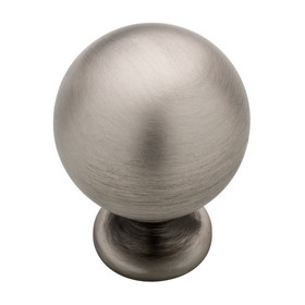 Liberty Hardware 1-1/8" Myrcella Round Antique Knob Heirloom Silver
