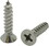 D. Lawless Hardware #6 x 3/4" Chrome Wood Screw (250+ Pack)