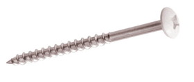 D. Lawless Hardware Phillips Pan Head Particle Board OSB Screw #8 x 2-1/2" ZP - Bag of 25