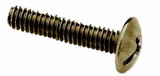 D. Lawless Hardware 20-Pieces Antique Brass Truss Head Screw 8-32 Thread  X 1-1/4
