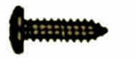 Liberty Hardware #5 X 1/2" Round Head Phillips Antique Brass - Bag of 25 Screws