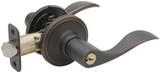 Copper Creek Hardware Keyed Entry Knob Set - Waverlie - Tuscan Bronze - E Series - Right Handed