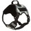 Dogline N0499-1 Quest Multipurpose Dog Harness, Black XXS 15"-18"