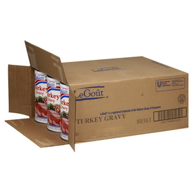 Legout Heat & Serve Turkey Gravy 49 Ounce Can - 12 Per Case