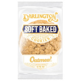 Darlington Individually Wrapped Oatmeal Cookie .75 Ounces - 216 Per Case