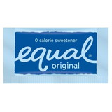 Equal Zero Calorie Sweetener, Blue, Kosher, 0.08 Gram, 2000 per case