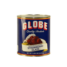 Globe Glaze Strawberry, 120 Ounces, 6 per case