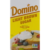 Domino Light Brown Sugar, 1 Pounds, 24 per case