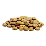 Commodity Green Lentil Beans 25 Pounds Per Pack - 1 Per Case
