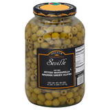 Savor Imports Pitted Manzanilla Olives 340/360 Ct 1 Gallon - 4 Per Case, 1 Gallon, 4 per case