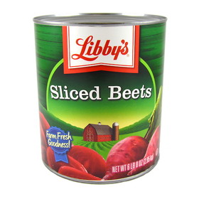 Libby's Sliced Beets, 104 Ounces, 6 per case