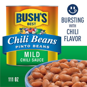 Bush'S Best Beans In Chili Sauce #10 Can - 6 Per Case