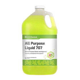 U.S.Chemical All Purpose Liquid 707, 1 Gallon, 4 Per Case