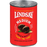 Lindsay Olive Pitted Ripe Olives Medium Domestic, 6 Ounces, 24 per case