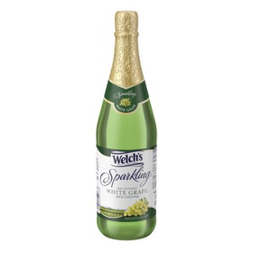 Welch'S White Grape Sparkling Juice 25.4 Fluid Ounce Bottle - 12 Per Case