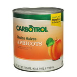 Carbotrol Fruit Apricot 1/2Oz Unpeeled, 105 Ounces, 6 per case