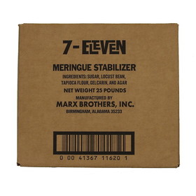 Marx Brothers 7-Eleven Meringue Stabilizer, 25 Pounds, 1 per case