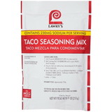 Lawry's Seasoning Taco Mix No Msg, 9 Ounces, 6 per case