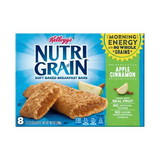 Kellogg's Nutri-Grain Apple Cinnamon Cereal Bar, 1.3 Ounces, 12 per case