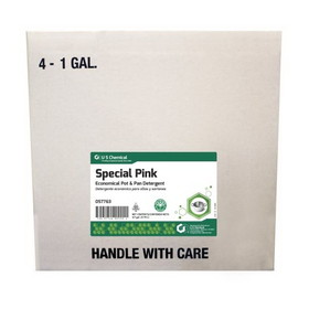 U.S.Chemical Liquid Special Pink Detergent, 1 Gallon, 4 per case