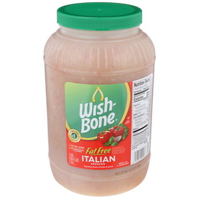 Wish-Bone Dressing Wishbone Fat Free Italian, 128 Fluid Ounces, 4 per case