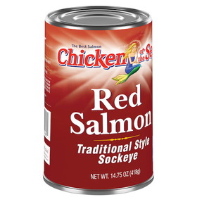 Chicken Of The Sea Red Salmon, 14.75 Ounces, 12 per case