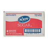 N'joy Sugar, 0.1 Ounce, 1000 per case