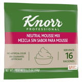 Knorr Neutral Mousse 5.8 Ounce Pack - 10 Per Case