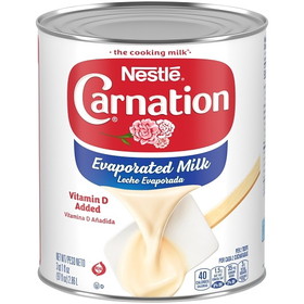 Nestle Carnation Vitamin D Added Evaporated Milk #10 Can - 6 Per Case