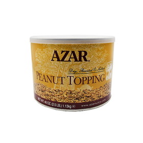 Azar Peanut Topping, 2.5 Pounds, 6 per case