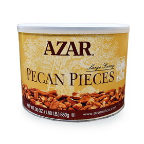 Azar Large Pieces Pecan, 1.88 Pounds, 6 per case
