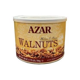 Azar Walnut Halves &amp; Pieces, 1.75 Pounds, 6 per case