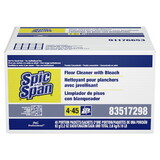 Spic & Span Professional Floor Cleaner W/Bleach Concentrate Powder Packet, 2.2 Ounce, 45 Per Case