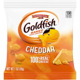 Pepperidge Farm Goldfish Cheddar Crackers 1 Ounce Bag - 60 Per Case