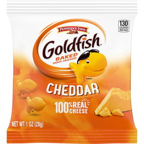 Pepperidge Farms Goldfish Cheddar Crackers, 1 Ounces, 60 per case