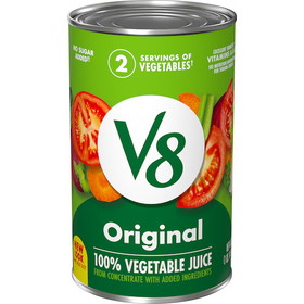 V8 Vegetable Juice, 46 Fluid Ounces, 12 per case