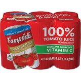 Campbell'S Tomato Juice Kosher 5.5 Ounce Cans - 6 Per Pack - 8 Per Case