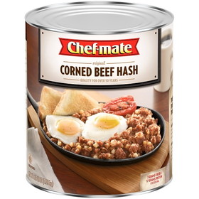 Chef-Mate Corned Beef Hash, 107 Ounces, 107 Ounces, 6 per case